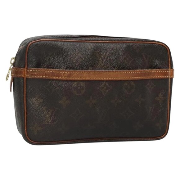 LOUIS VUITTON Monogram Compiegne 23 Clutch Bag M51847 LV Auth bs28818 - Picture 1 of 16